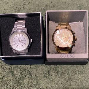 Seiko and Guess Watch
